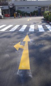 thermoplastic line marking service เอเชียทีค ถนนเจริญกรุง